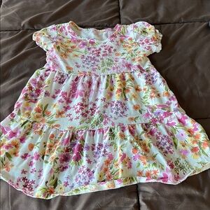 The Children's Place Floral Dress - Pink, Purple, Green